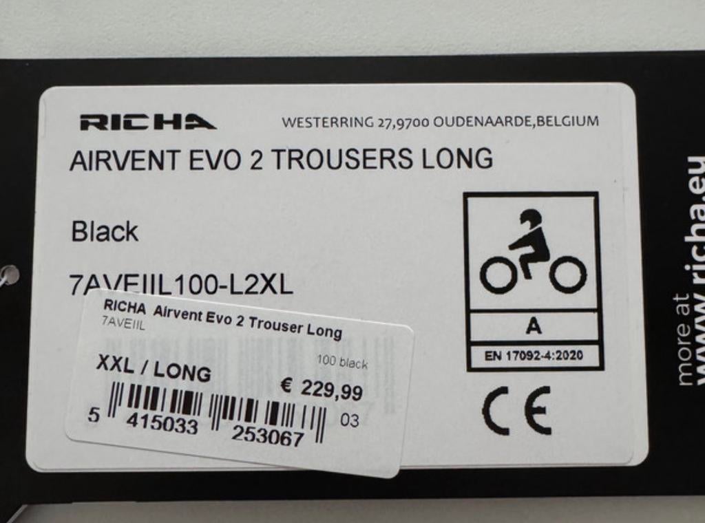 Pantalon de moto Richa avec aquashell sous pantalon., Motos, Seconde main, Pantalon | textile, Hommes, Richa