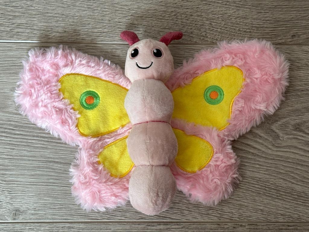 Hondenspeelgoed: Vlinder, Ophalen of Verzenden, Zo goed als nieuw, Piepspeelgoed