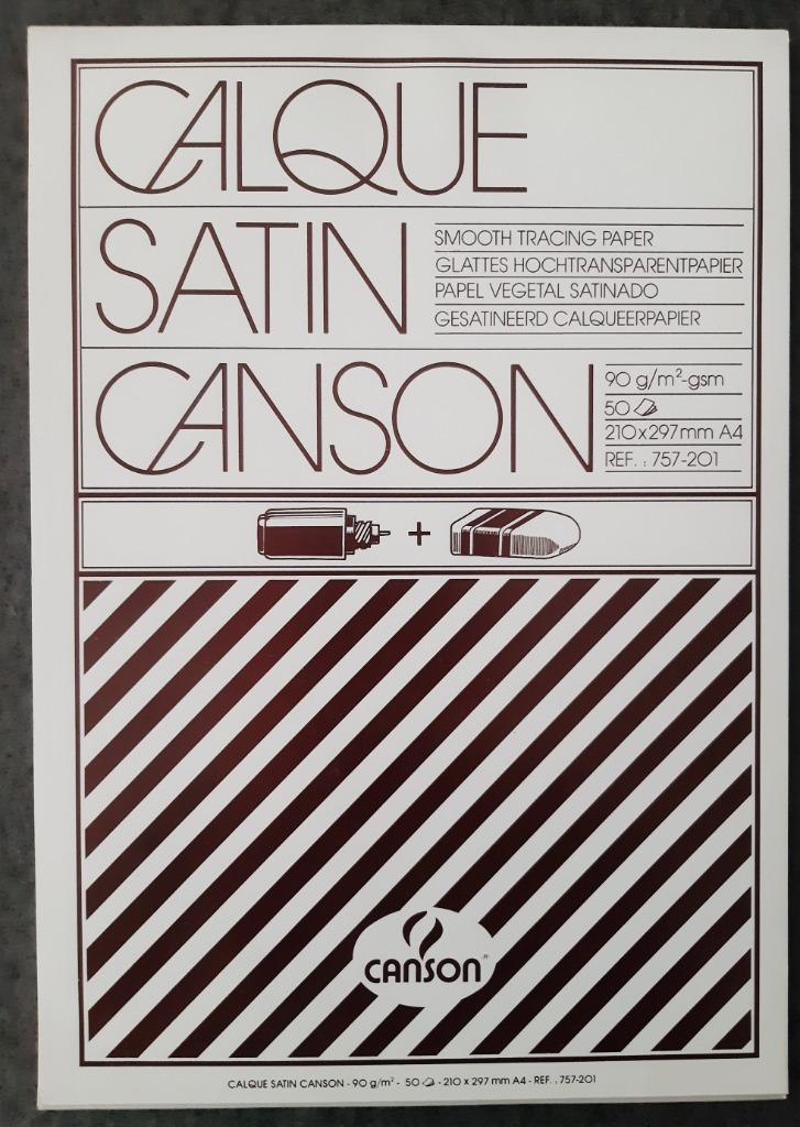 Te koop: blok kalkpapier van Canson., Hobby en Vrije tijd, Knutselen, Nieuw, Ophalen of Verzenden