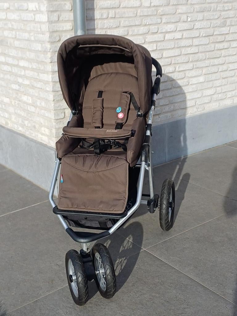 Wandelwagen Pericles Evolution + draagmand + accessoires, Enfants & Bébés, Autres marques, Pneus, Poussette combi, Enlèvement