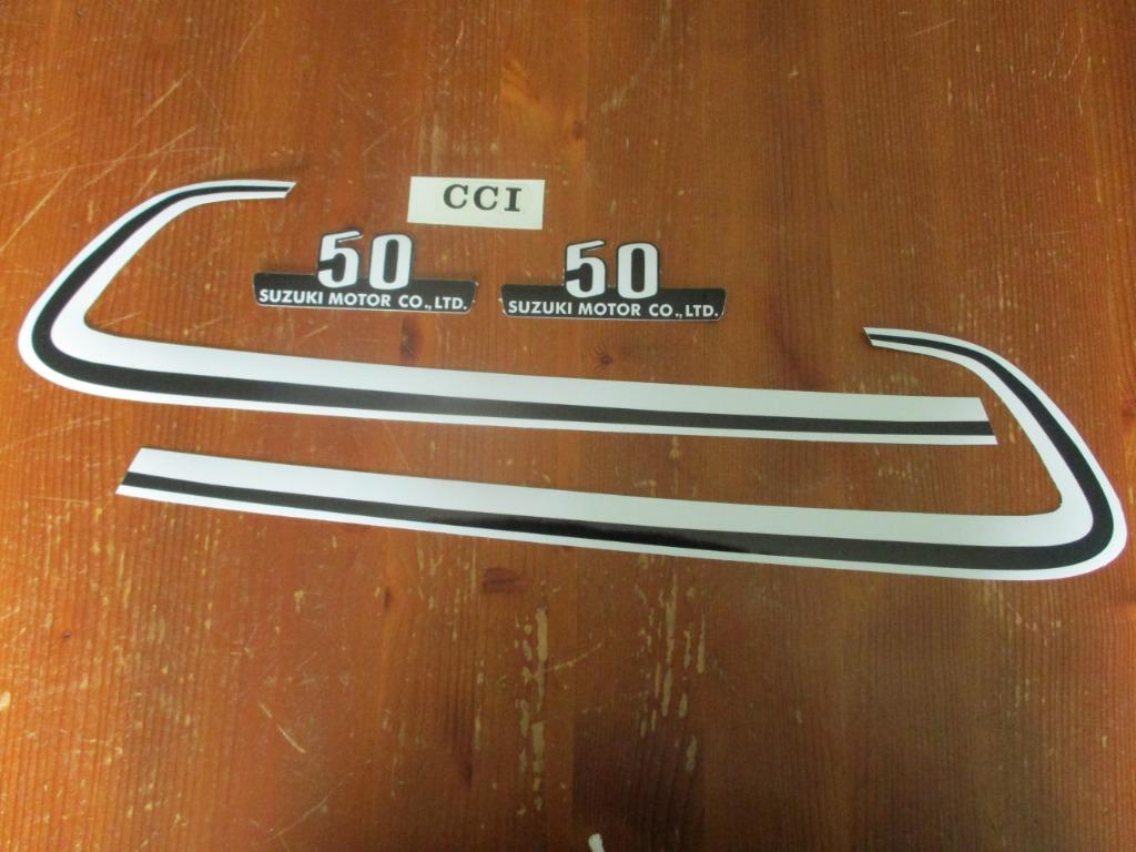 Stickers set SUZUKI AC '76, Ophalen of Verzenden, Nieuw, Tank, Overige merken
