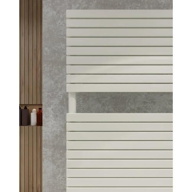 Seche Serviette Design Sueno Blanc & Noir Promo 2026, Bricolage & Construction, Enlèvement, 80 cm ou plus, 150 cm ou plus, Radiateur