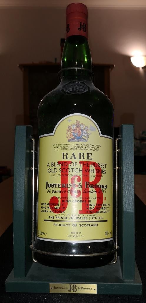 J&B 3Litres avec son support à bascule, Collections, Enlèvement, Comme neuf, Autres types