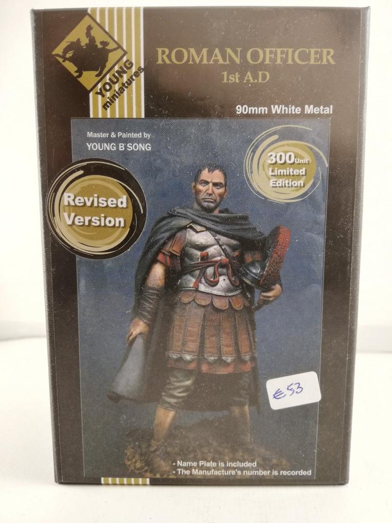 Officier romain 1er AD (jeunes miniatures), Hobby & Loisirs créatifs, Enlèvement ou Envoi, Neuf, Plus grand que 1:35, Personnage ou Figurines
