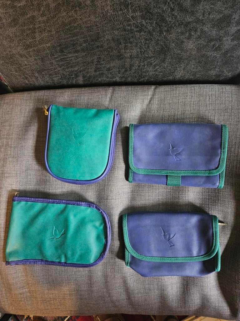 4 Sabena tasjes groen-blauwe collectie, Ophalen of Verzenden, Nieuw
