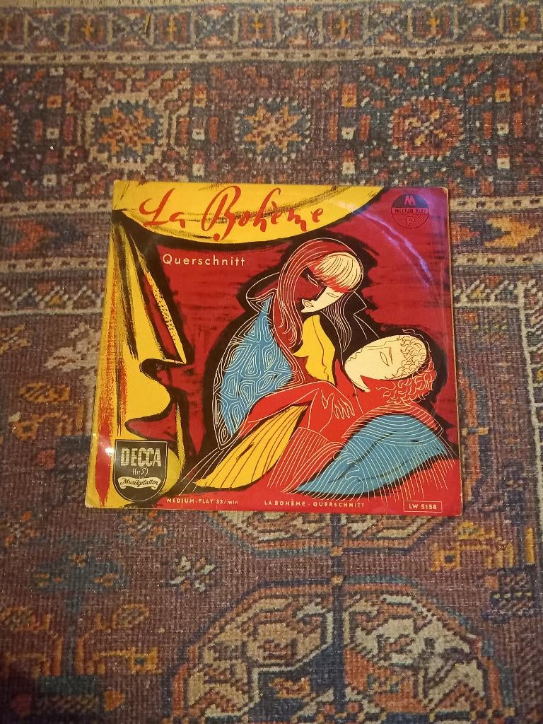 Lp (10) van Giacomo Puccini, Gebruikt, 10 inch, Opera of Operette, Ophalen of Verzenden