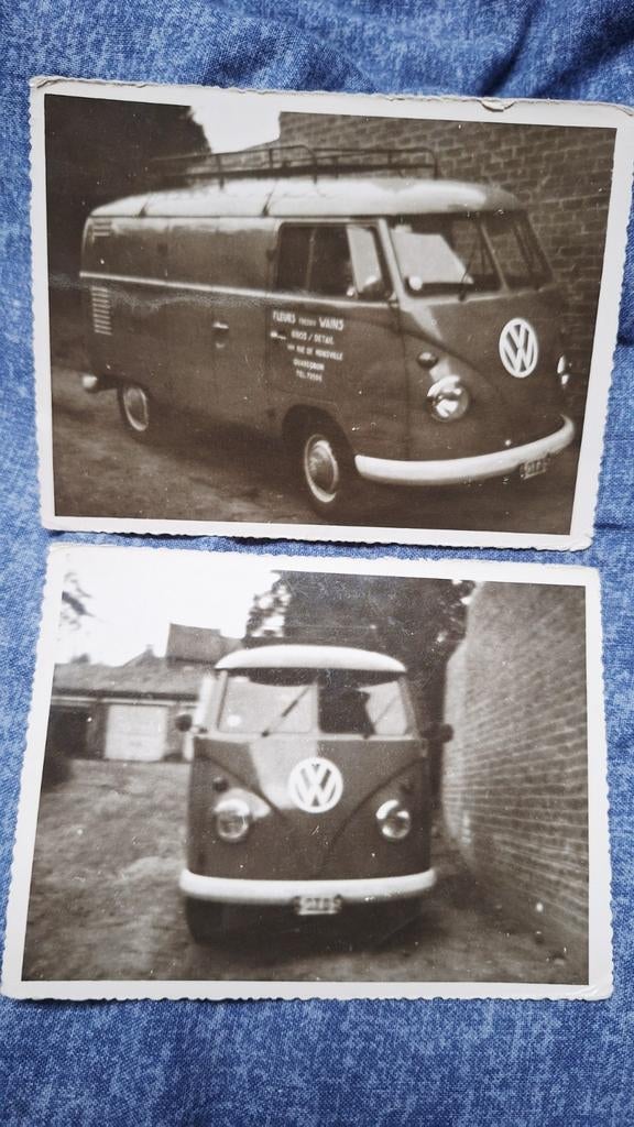 VW Volkswagen combi T1 -2 1photos 1962, Enlèvement ou Envoi, Volkswagen