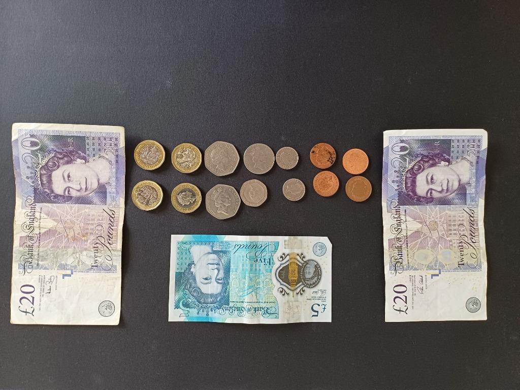 Ponden Engeland, Ophalen of Verzenden, Overige landen, Losse munt