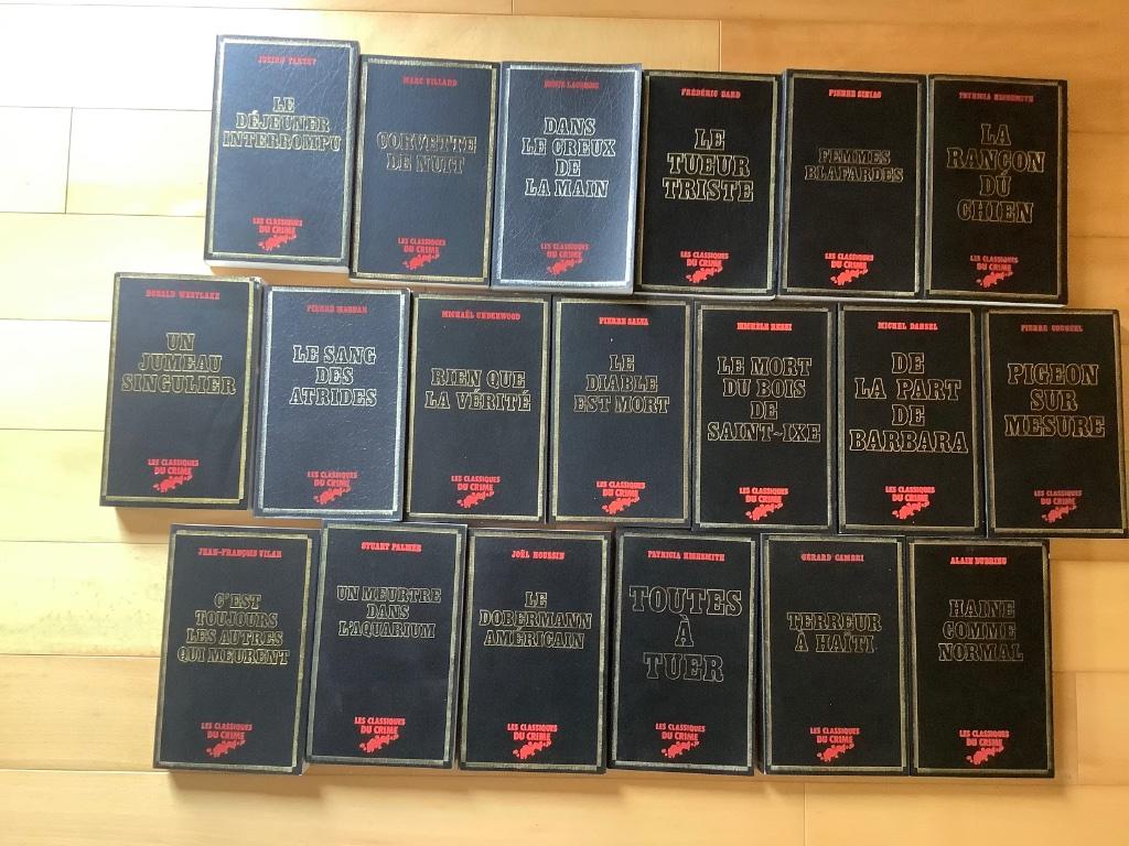 Lot de 60 livres policiers, Livres, Enlèvement, Neuf