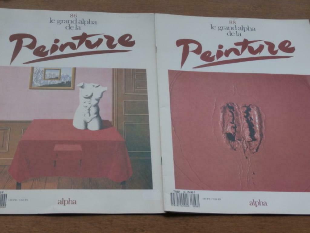 Le Grand Alpha de la peinture N 86 & 88, Enlèvement ou Envoi, Utilisé, Peinture et dessin, Grammont