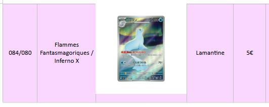 Cartes Pokémon Inferno X (japonaises), Enlèvement, Comme neuf, Plusieurs cartes