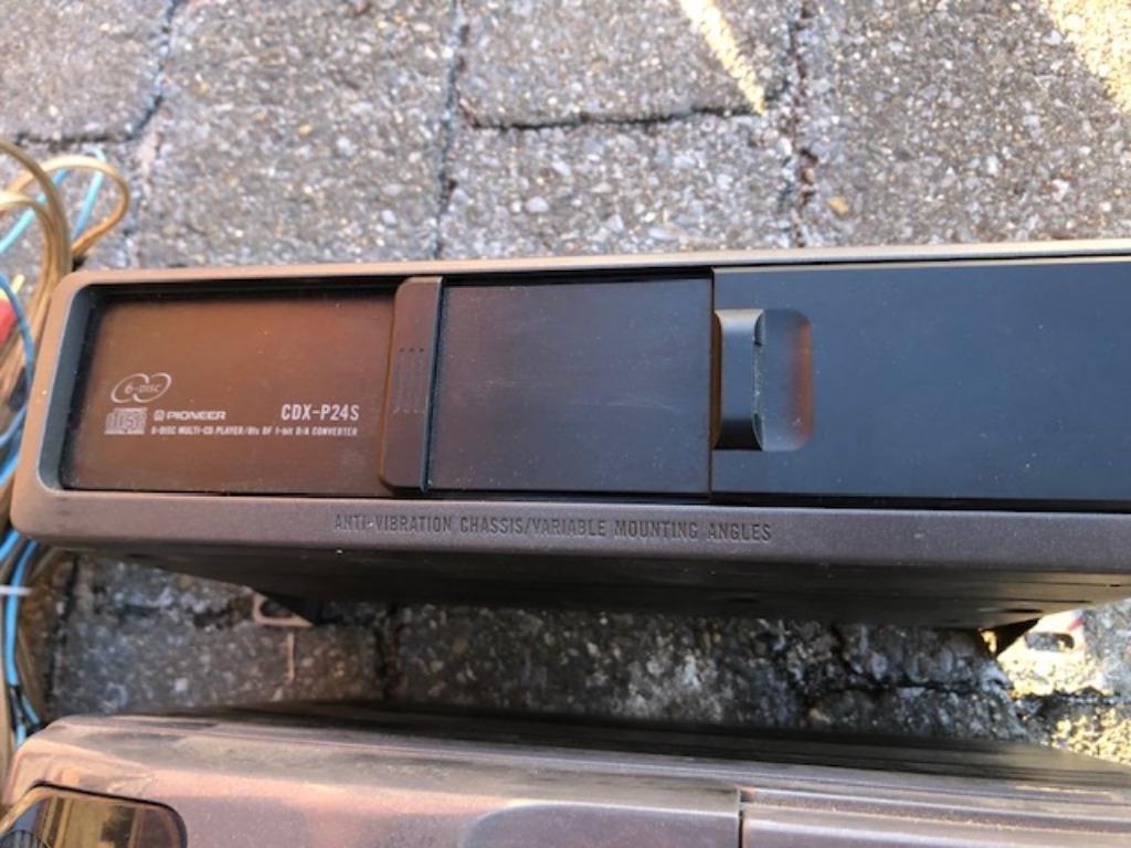 CD lader Pioneer, Ophalen