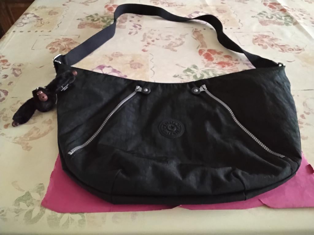 Schoudertas Kipling, Ophalen, Nieuw, Zwart, Kipling