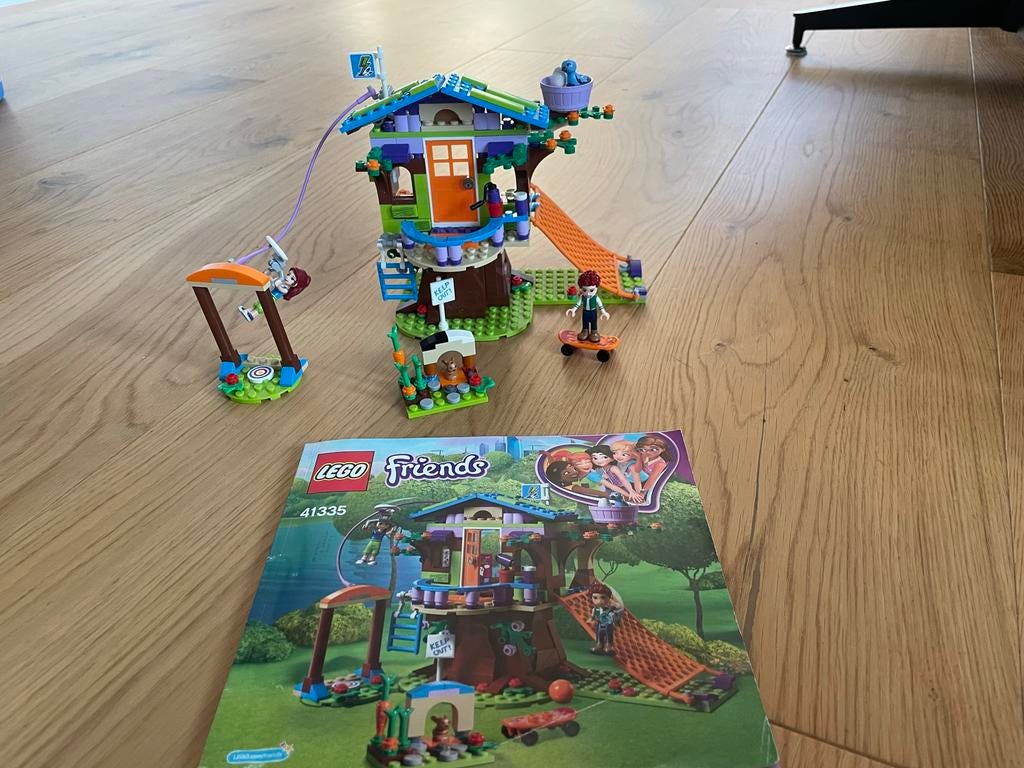Lego friends - Mia’s boomhut, Kinderen en Baby's, Speelgoed | Duplo en Lego, Ophalen, Gebruikt, Complete set, Lego