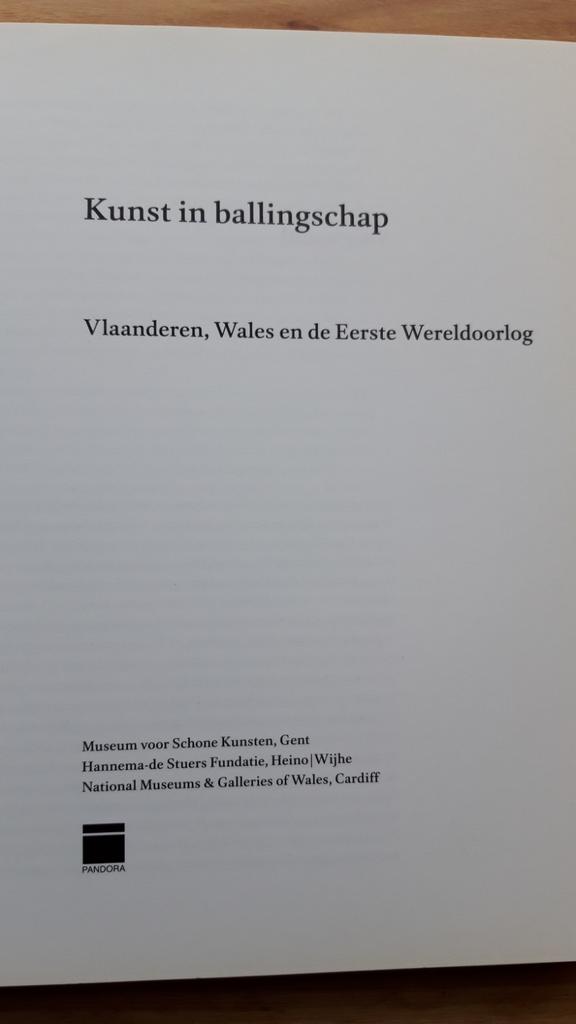 Kunst in ballingschap - WO I - Wales Vlaanderen, O. Fairclough; R. Hoozee; C. Verdickt, Ophalen of Verzenden, Zo goed als nieuw