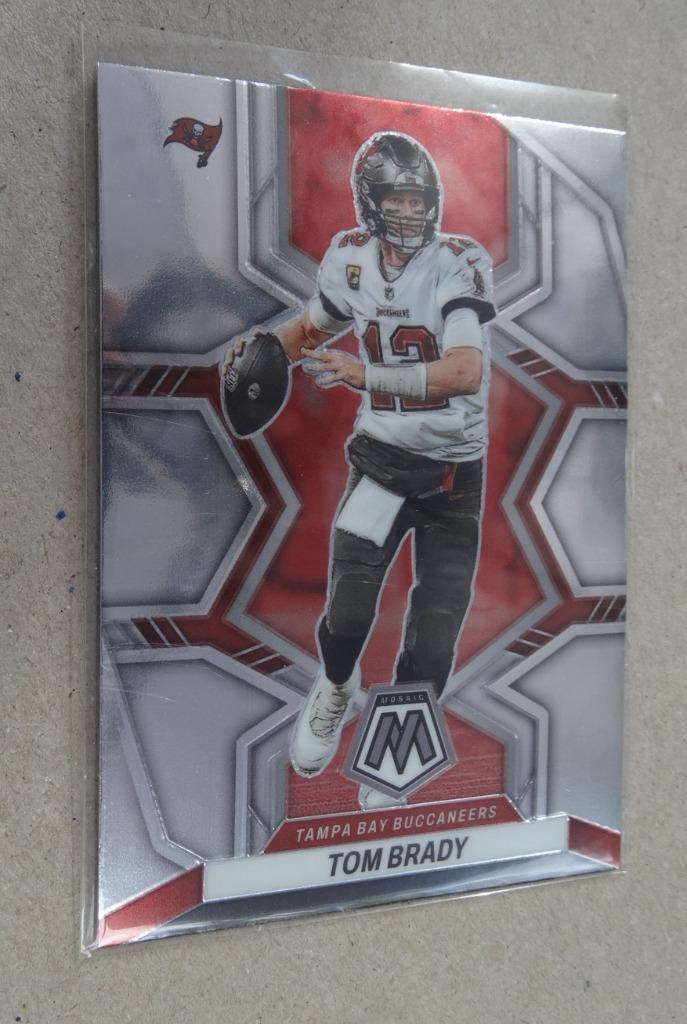 '22 NFL Panini Mosaic TOM BRADY #182, Verzenden, Zo goed als nieuw, Plaatje