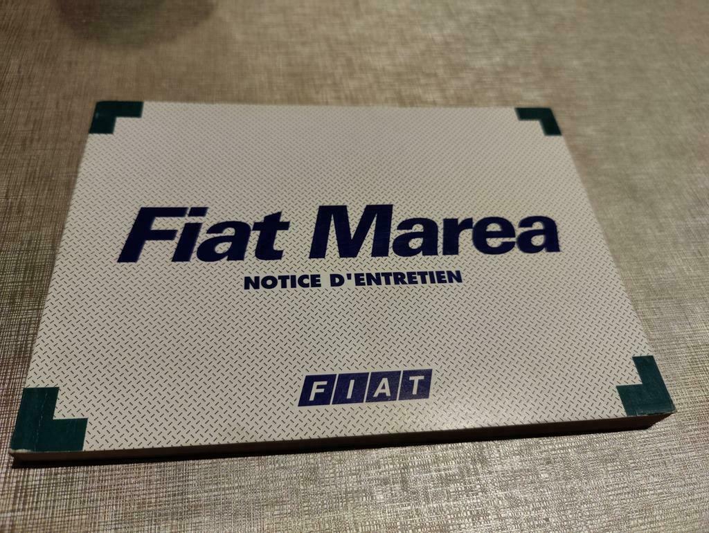 FIAT MAREA Notice d'utilisation, Enlèvement ou Envoi