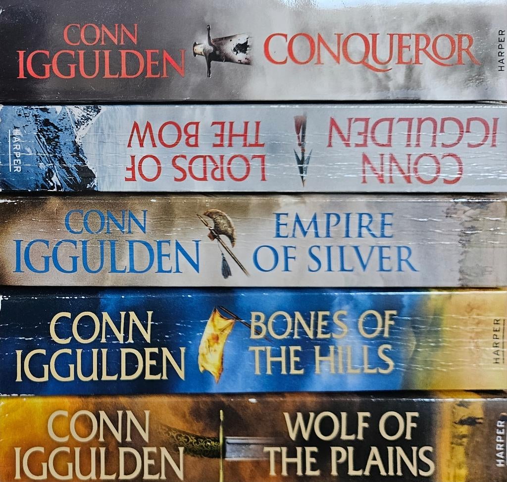 Série de livres Gengis Khan de Conn Iggulden, Enlèvement ou Envoi, Comme neuf, Belgique