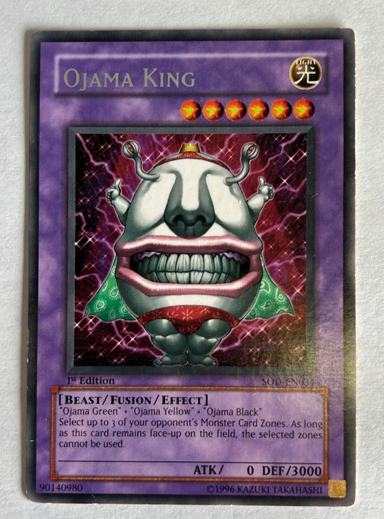 YU-GI-OH 1st edition M/NM, Ophalen, Zo goed als nieuw