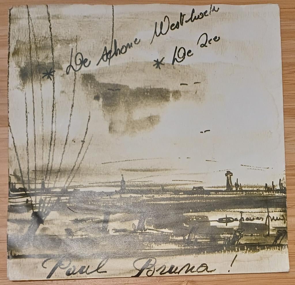 7" Paul Bruna, De Schone Westhoek/De Zee 45T, Cd's en Dvd's, Vinyl Singles, Zo goed als nieuw, Nederlandstalig, Ophalen of Verzenden