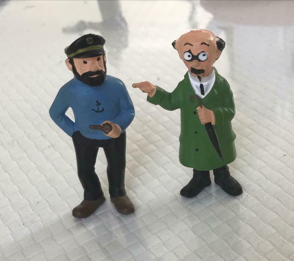 De drie hoofd figuren uit Kuifje, Verzamelen, Ophalen of Verzenden, Kuifje, Zo goed als nieuw