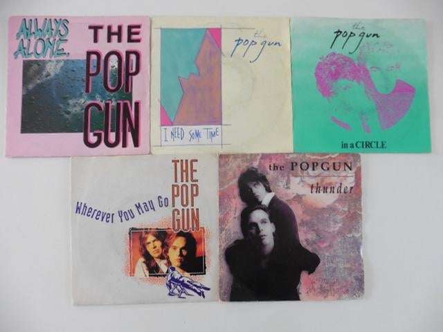 The PopGun Singles Pakket (5 Vinyl Singels), Cd's en Dvd's, Gebruikt, 7 inch, Single, Ophalen of Verzenden
