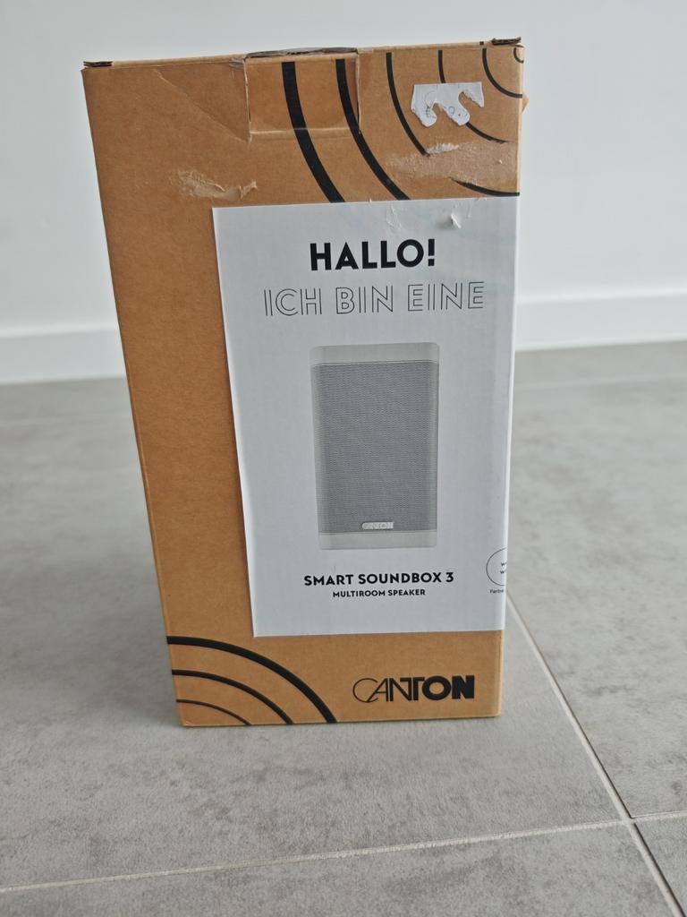 Enceinte Connectée Canton Smart Soundbox 3 – 120W, Chromecas, Enlèvement, Neuf, Autres types