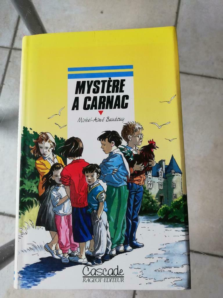 Livre:"Mystère à Carnac" de Michel-Aimé Baudouy, Michel-Aimé Baudouy, Enlèvement ou Envoi, Fiction, Utilisé