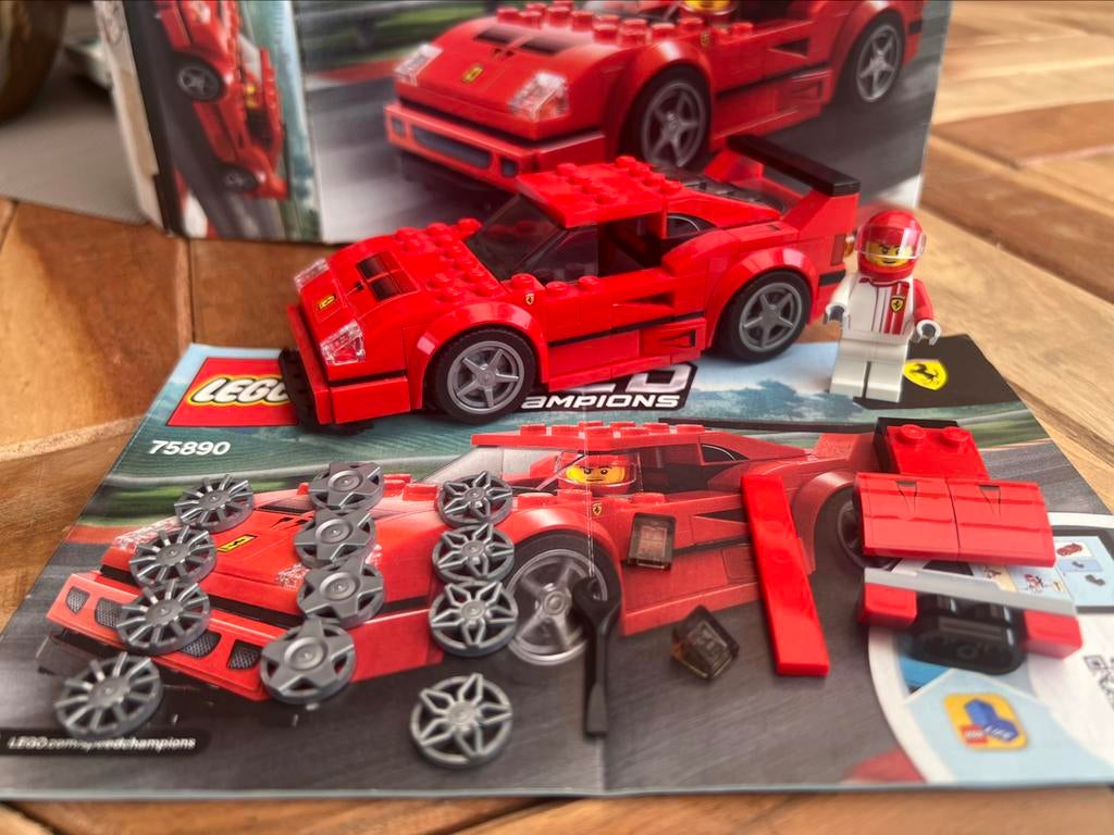 Lego Speed Champions 75890 Ferrari F40 Competizione, Enlèvement ou Envoi, Comme neuf, Lego