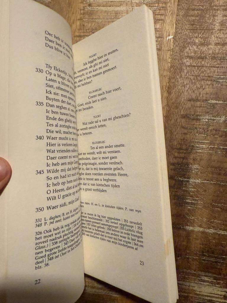 Den Spyeghel der salicheyt van Elckerlijc - klassieke galeri, Boeken, Ophalen of Verzenden, Gelezen, België