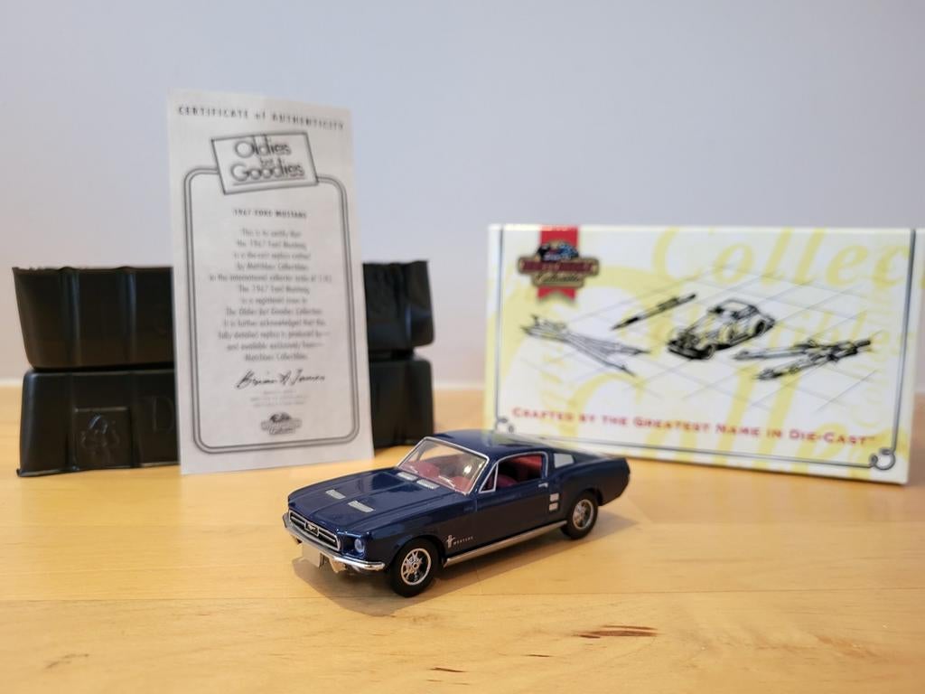 Boîte d'allumettes Dinky Ford Mustang DYG01-M, Enlèvement ou Envoi, Comme neuf, Voiture, Matchbox