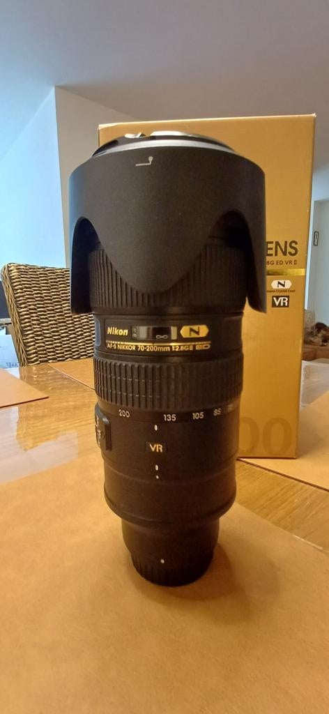 Nikon AF-S NIKKOR 70-200mm f/2.8G ED VR II, Enlèvement