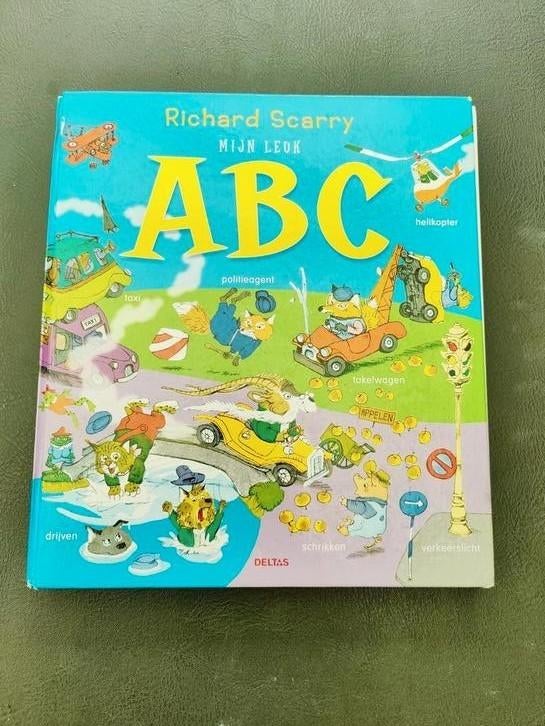 Richard Scarry - Mijn leuk ABC, Ophalen of Verzenden, Zo goed als nieuw, Richard Scarry