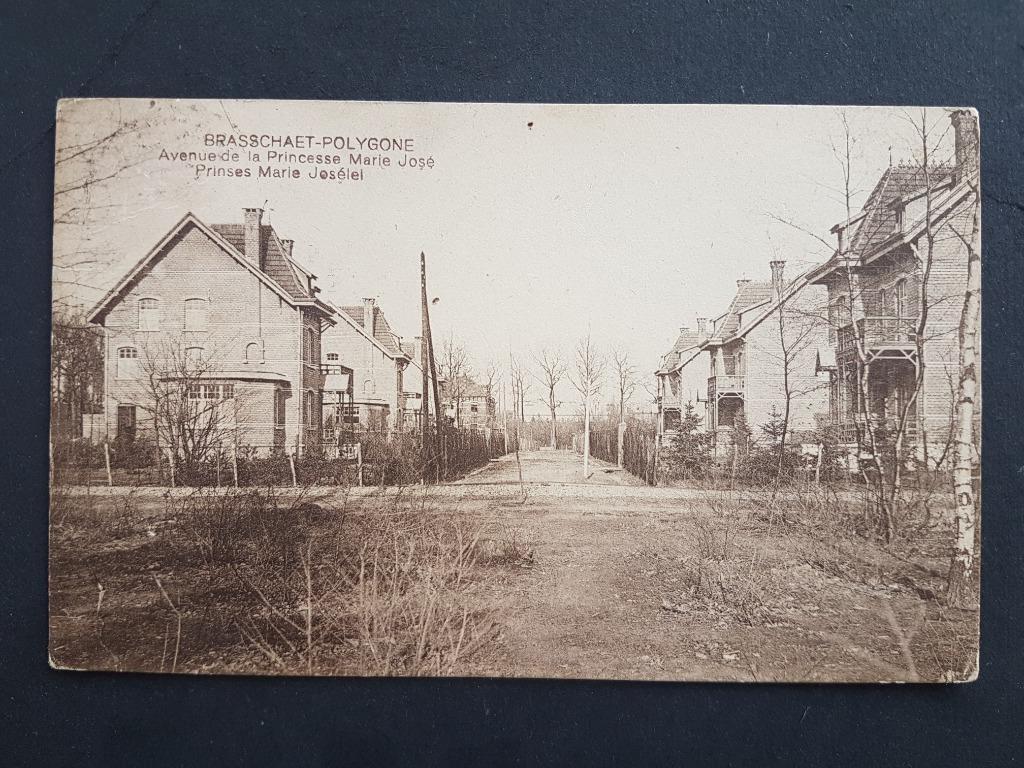 Postkaart Brasschaat Brasschaet Polygone Avenue Princesse, Verzamelen, Postkaarten | België, Ophalen of Verzenden, 1920 tot 1940