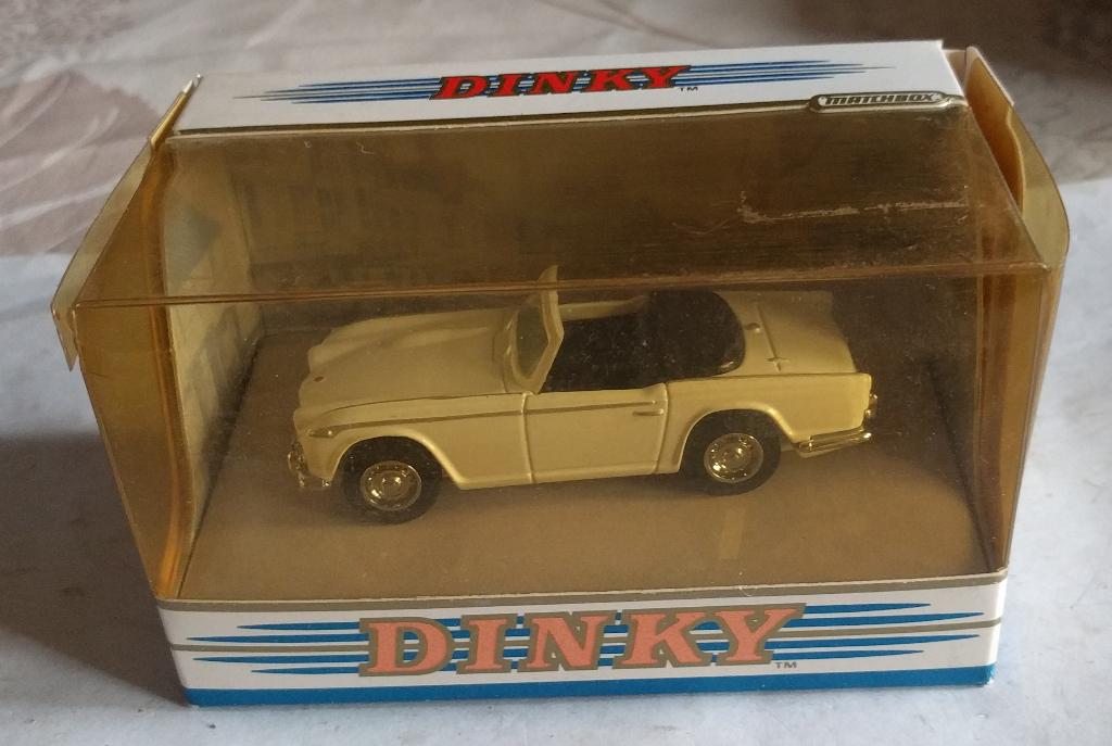The Dinky Collection Triumph TR4A IRS, Ophalen of Verzenden, Gebruikt, Auto, Dinky Toys