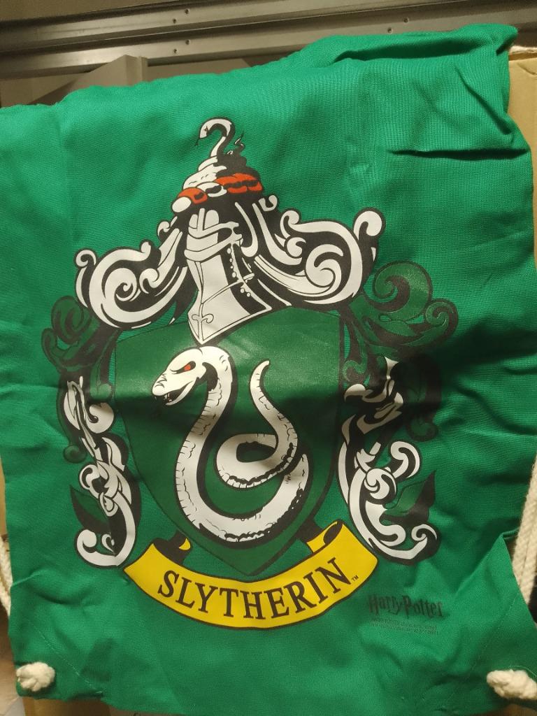 harry potter gymbag sportzak sporttas zwemtas nieuw slytheri, Ophalen of Verzenden, Nieuw, Gebruiksvoorwerp