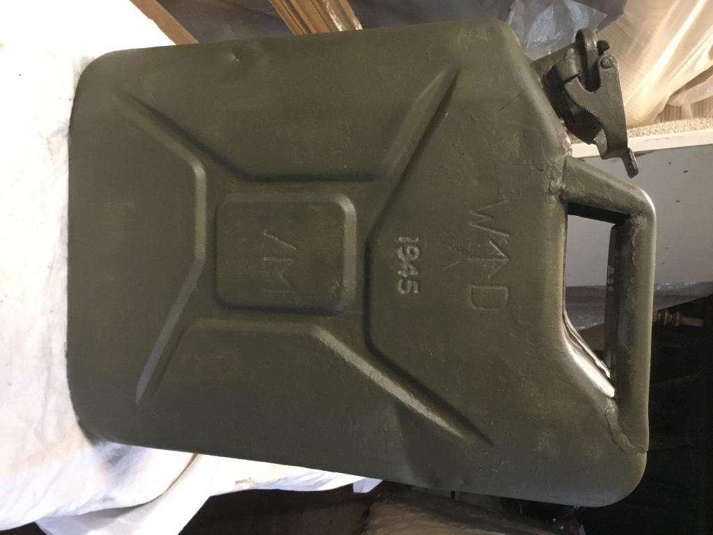 Jerrycans ww2 1943 et 1945, Armée de terre, Autres types