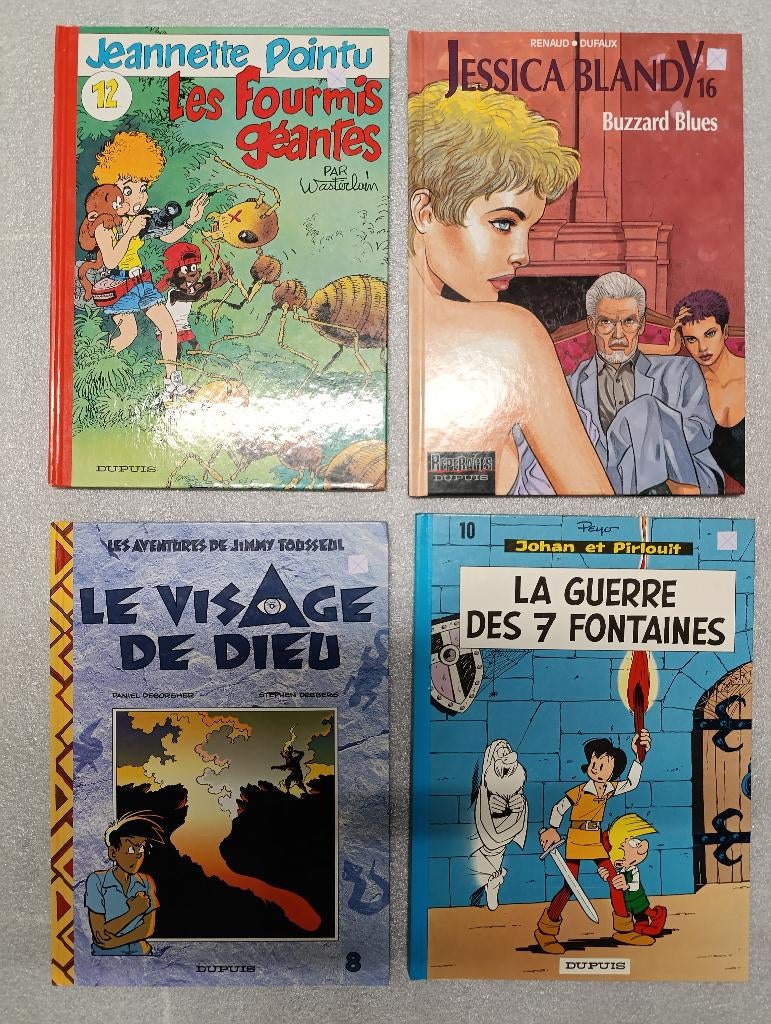 BD Jeannette Pointu 12 + Jessi Blandy 16 + Jimmy Tousseul 8, Livres, BD, Enlèvement ou Envoi