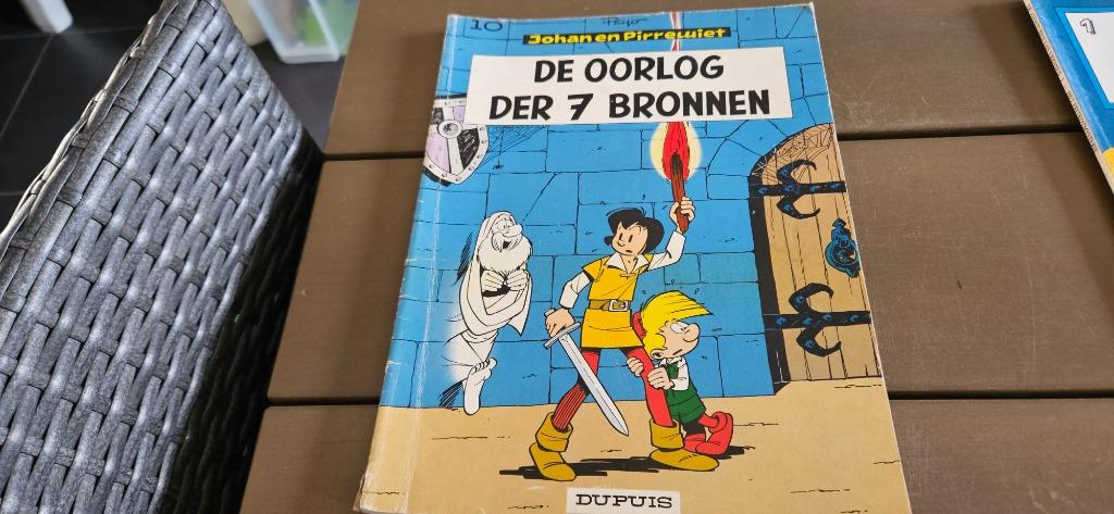 Johan en pirrewiet, Eén stripboek, Ophalen, Gelezen, Dupuis