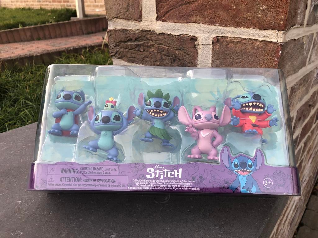 5 Stitch Disney-figuren - Nieuw, Verzamelen, Disney, Ophalen of Verzenden, Nieuw
