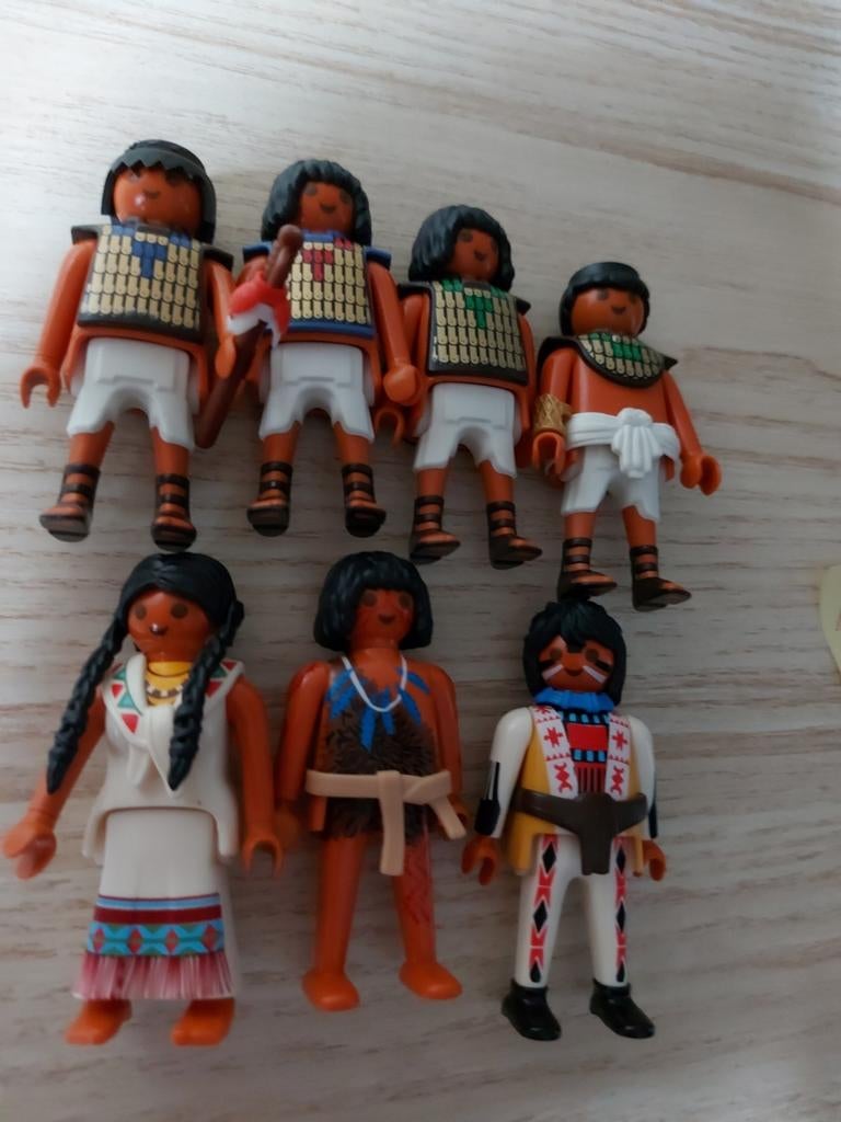 Playmobil indianen, Ophalen, Zo goed als nieuw
