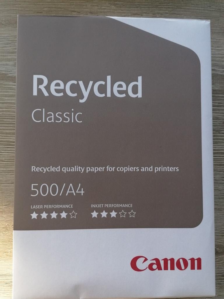 Canon Recycled Classic kopieerpapier-printpapier, Ophalen, Nieuw in verpakking