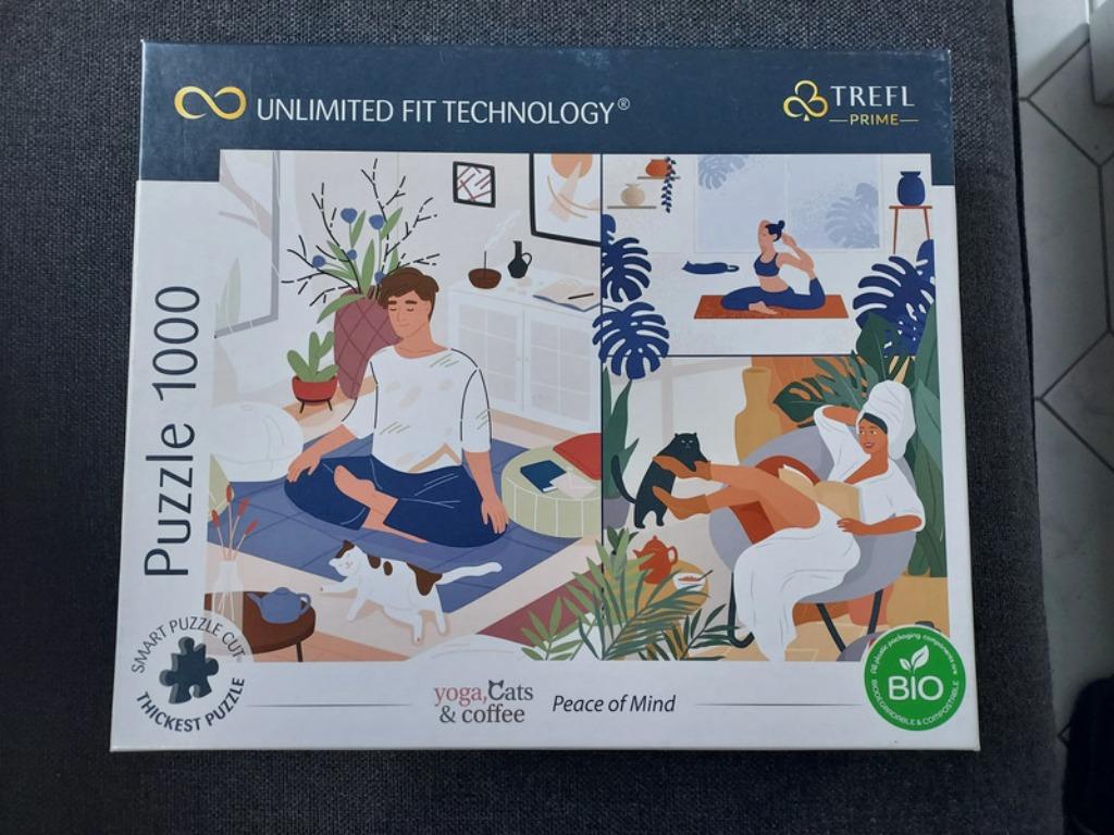 Trefl puzzel, Ophalen of Verzenden, 500 t/m 1500 stukjes, Gebruikt, Legpuzzel