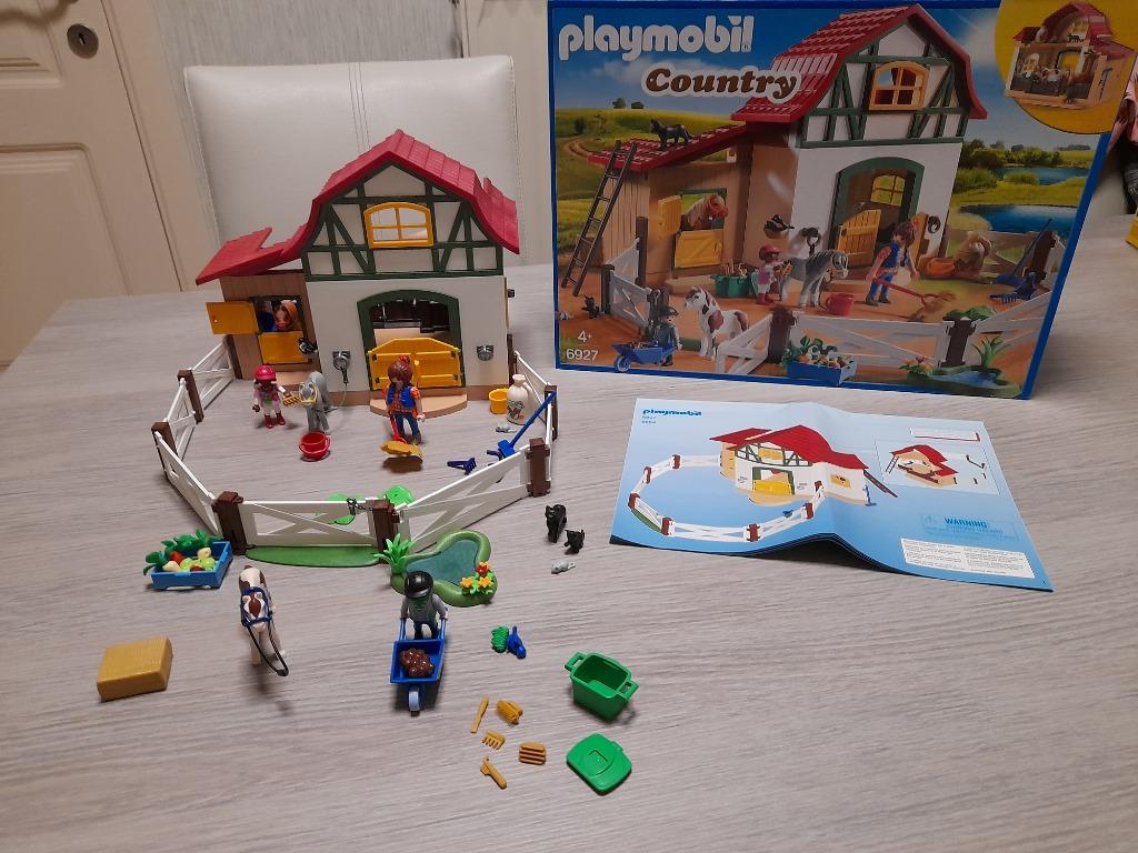 PLAYMOBIL Country Ponypark 6927, Ophalen of Verzenden, Zo goed als nieuw, Complete set