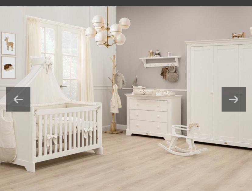 Commode Bopita wit MET Wandrek, Ophalen, Zo goed als nieuw, Commode