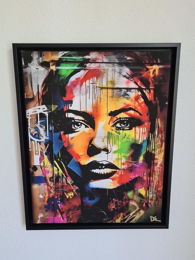 Popart, kunst, wanddecoratie, Dine Shanima, Antiek en Kunst, Ophalen of Verzenden