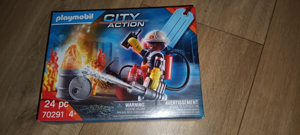 Playmobil 70291 set cadeau pompier, Enlèvement, Comme neuf, Ensemble complet