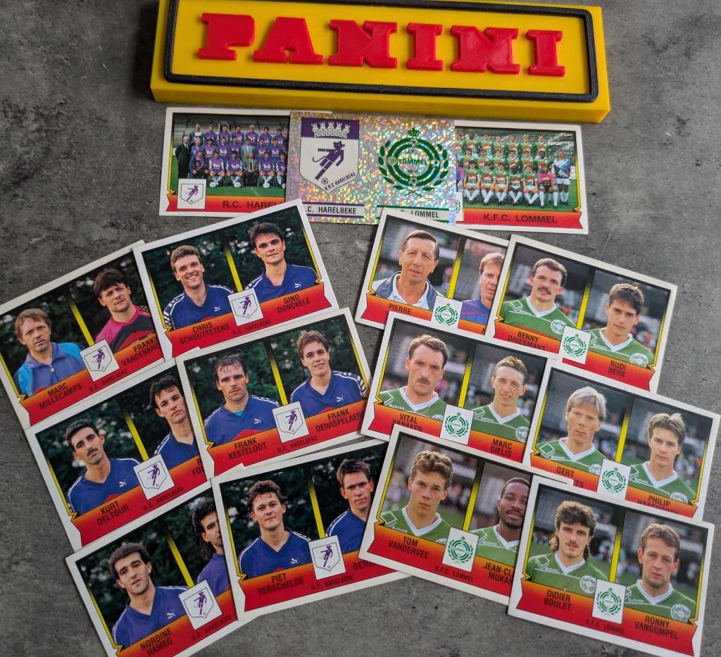 AUTOCOLLANTS PANINI FOOTBALL 92 15 1992 : HARELBEKE/LOMMEL, Envoi, Neuf