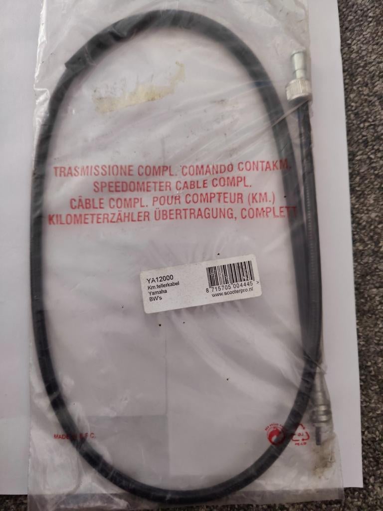 Câble de compteur kilométrique Yamaha bw's, Enlèvement ou Envoi, Comme neuf, Yamaha