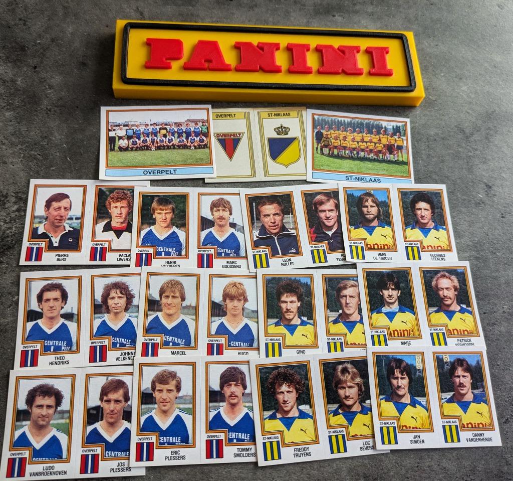 PANINI FOOTBALL 84 OVERPELT/ST NIKLAAS 15 STICKERS  voetbal, Verzenden, Nieuw
